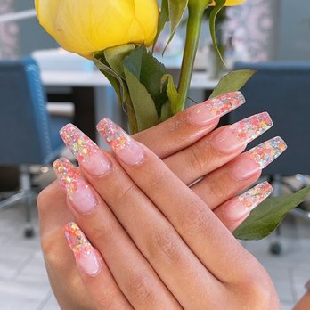 Miracles Nails & Spa - Glitter fade full set! - Nail Salons Near Me - Las Vegas, Nevada Miracles Nails & Spa - Glitter fade full set! - Nail Salons Near Me - Las Vegas, Nevada