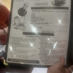 R J's Coffey Cup - Menu