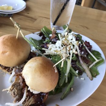 Black Oak Grill - Pork sliders with salad - American Near Me - Branson, Missouri