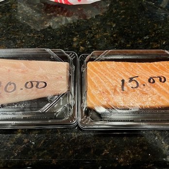 Basa Seafood Express - Hamachi and Salmon sashimi - Seafood Near Me - San Francisco, California