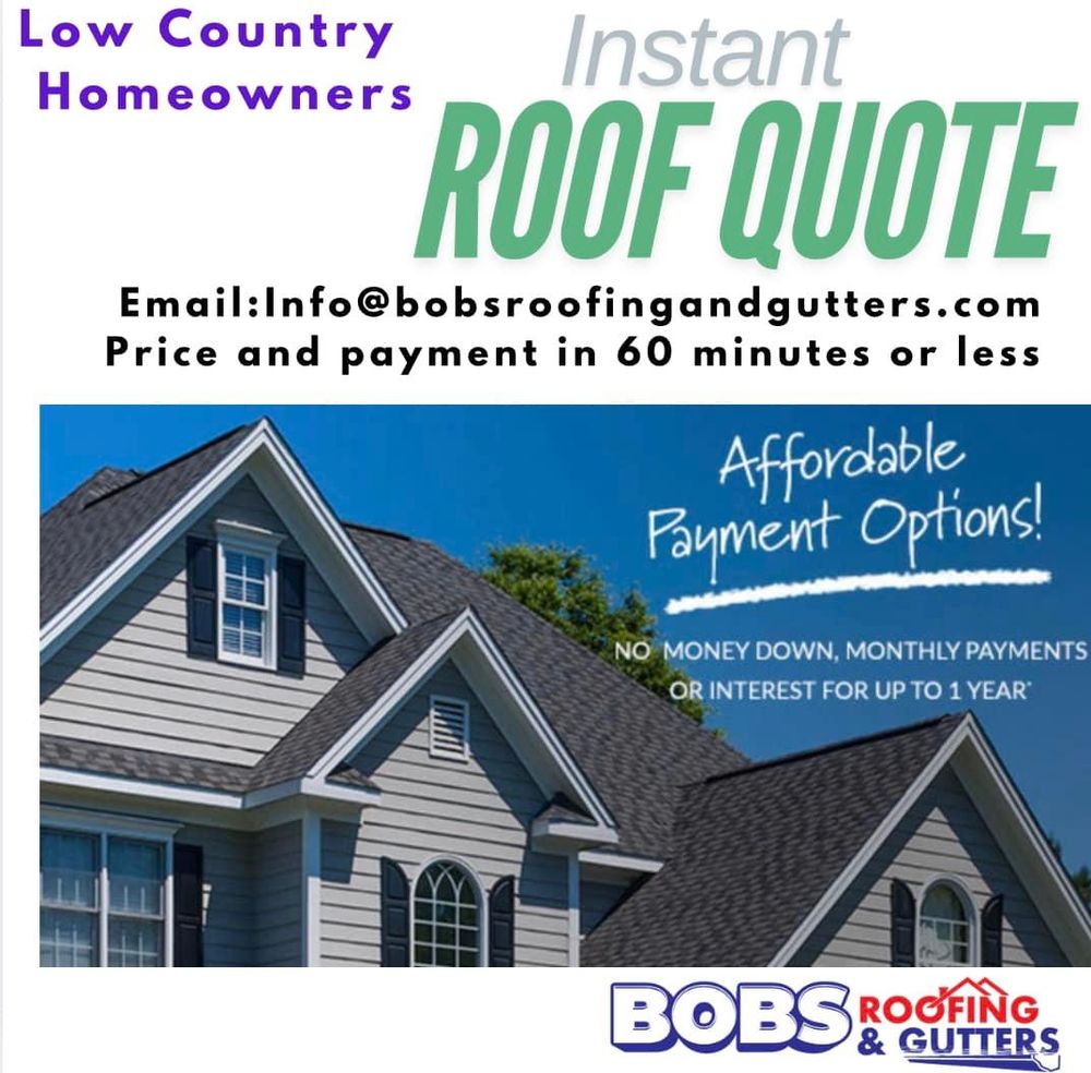 Slide of Bob's Roofing and Gutters