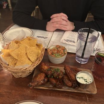 South House - Bbq wings & Guac and pico dip appetizer happy hour on football sundays for $8! - Southern Near Me - Jersey City, New Jersey South House - Bbq wings & Guac and pico dip appetizer happy hour on football sundays for $8! - Southern Near Me - Jersey City, New Jersey