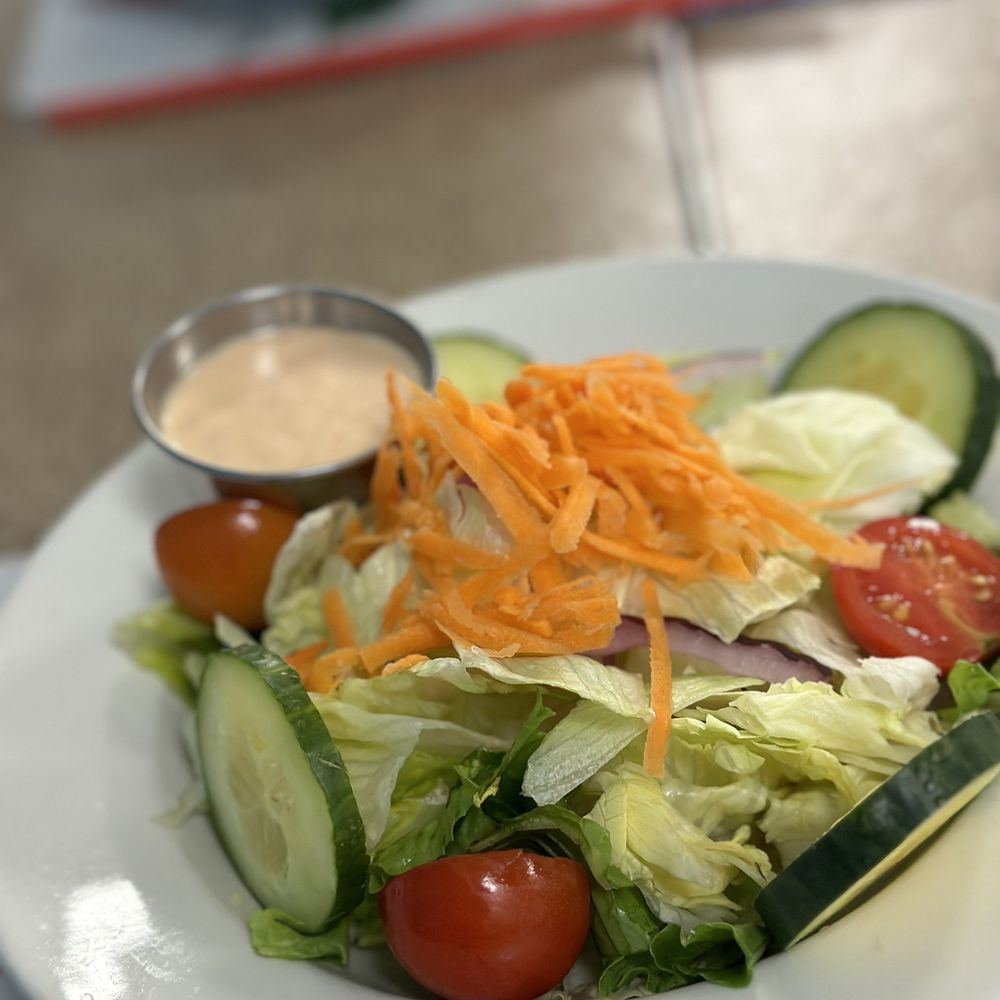Romano's on the Beach - House salad - Italian Near Me - Saint Augustine, Florida Romano's on the Beach - House salad - Italian Near Me - Saint Augustine, Florida