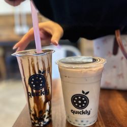 Quickly Boba Cafe - Ferndale - Vanilla Milk Tea