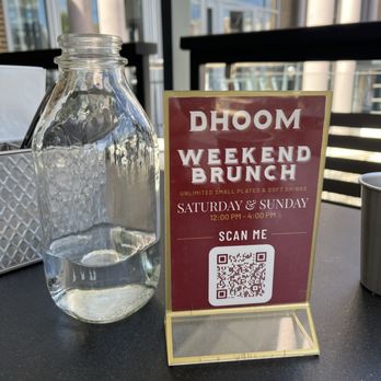 Dhoom - The covered patio was clutch even though the interior of the restaurant is gorgeous! - Indian Near Me - McLean, Virginia