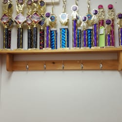 All Star Dance Center - Competition trophies