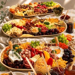 Cold Board Gourmet Charcuterie - Amazing presentation!