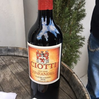 Ciotti Cellars - Loved it - Wineries Near Me - Lincoln, California