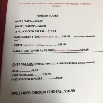 Parramore's Too - 3/19/24-Grilled options - Seafood Near Me - Blountstown, Florida Parramore's Too - 3/19/24-Grilled options - Seafood Near Me - Blountstown, Florida