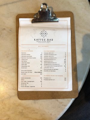 Menu photo 3 Kaffee.Bar Berlin, BE