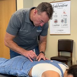 We use several techniques. One is the Integrator which is the only FDA approved instrument for chiropractic.