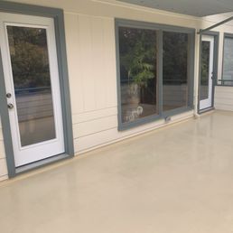 Deck floor is waterproof Deck floor is waterproof