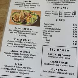 Silver Spoon - Menu
