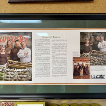 Hammond's Old-Fashioned Hand Made Pretzels - Magazine article - Pretzels Near Me - Lancaster, Pennsylvania Hammond's Old-Fashioned Hand Made Pretzels - Magazine article - Pretzels Near Me - Lancaster, Pennsylvania
