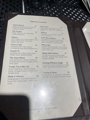 Menu photo 8 Terry's Restaurant + Lounge Carmel, CA