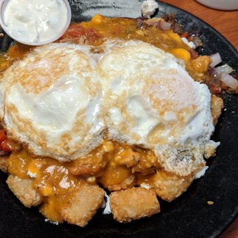 Sam's No 3 - Greek skillet with totts - Breakfast & Brunch Near Me - Denver, Colorado
