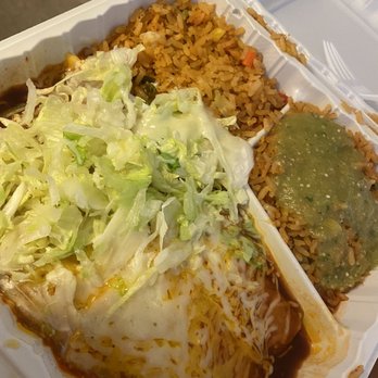 Sabrosada - Enchilada combo plate. Delicious! - Mexican Near Me - Stanton, California
