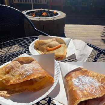 Crepes A La Cart Kitchen - Bananas Foster, Monte Cristo, CRÊPE MONTAIGNE - Creperies Near Me - Breckenridge, Colorado