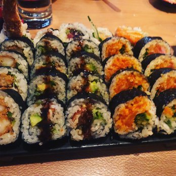 SUSHI-SAN - Tempura, eel and spicy salmon. - Sushi Bars Near Me - Chicago, Illinois SUSHI-SAN - Tempura, eel and spicy salmon. - Sushi Bars Near Me - Chicago, Illinois