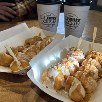 Itty Bitty Donuts & Specialty Coffee - Maple, Vanilla, Fruity Pebbles, and Bischoff (Also our coffee and hot chocolate) - Donuts Near Me - Nolensville, Tennessee Itty Bitty Donuts & Specialty Coffee - Maple, Vanilla, Fruity Pebbles, and Bischoff (Also our coffee and hot chocolate) - Donuts Near Me - Nolensville, Tennessee
