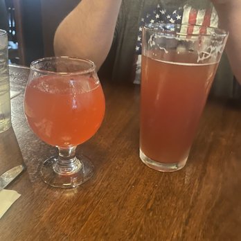 Trinity Brewhouse - BlackBerry downeast and purple passion sour. - American Near Me - Providence, Rhode Island