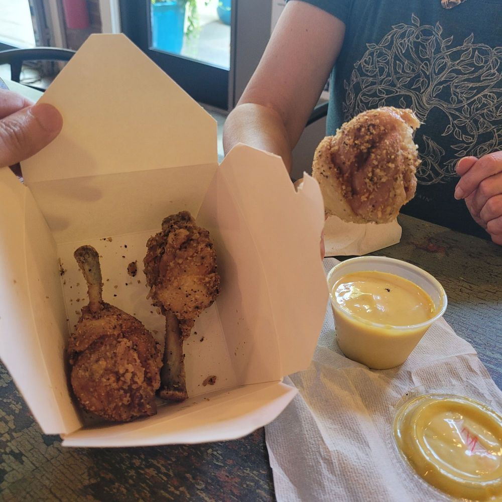 Legs For Days - Lollipop drumstick with honey mustard - Chicken Shop Near Me - Durham, North Carolina Legs For Days - Lollipop drumstick with honey mustard - Chicken Shop Near Me - Durham, North Carolina
