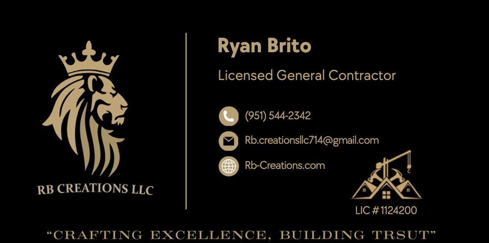 Slide of RB Creations