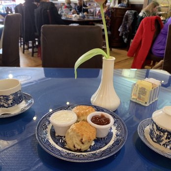 The Blue Willow Tea Room - Cranberry Scones to start with ... - Tea Rooms Near Me - Petersburg, Virginia The Blue Willow Tea Room - Cranberry Scones to start with ... - Tea Rooms Near Me - Petersburg, Virginia