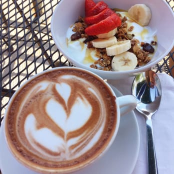 Blacksmith - Mocha with yogurt, berries and granola. - Coffee & Tea Near Me - Houston, Texas