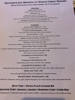 Menu photo 3 Ocean Crest Restaurant Moclips, WA Menu photo 3 Ocean Crest Restaurant Moclips, WA