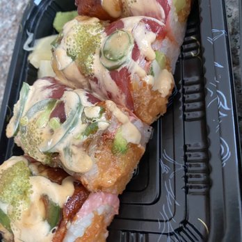 Roots - Jurassic roll - Asian Fusion Near Me - Princeton, New Jersey Roots - Jurassic roll - Asian Fusion Near Me - Princeton, New Jersey