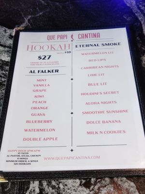 Menu photo 1 Que Papi Cantina Las Vegas, NV