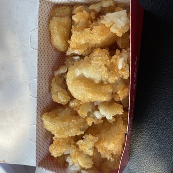 Chick-fil-A - I didn't know it was called smash browns cause I got a brick of smashed hash browns ice cold - Chicken Shop Near Me - West Allis, Wisconsin