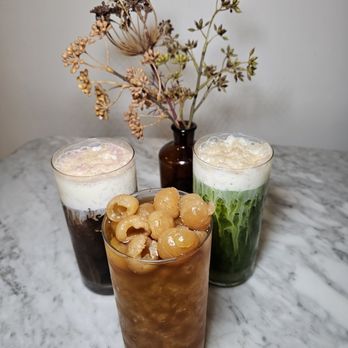 White Elephant - Longan Juice, Ube Thai Coffee, Sweet Cream Green Tea - Thai Near Me - Los Angeles, California White Elephant - Longan Juice, Ube Thai Coffee, Sweet Cream Green Tea - Thai Near Me - Los Angeles, California