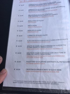 Menu photo 4 L'approdo Marina, LI