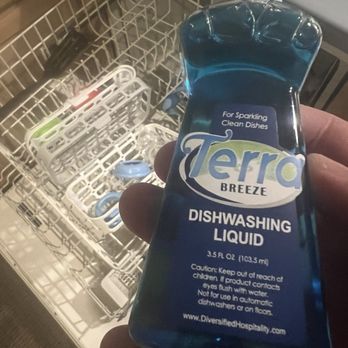 vacasa - Dishwashing liquid they provided that cannot be used in the dishwasher - Vacation Rentals Near Me