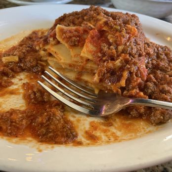 Antonio's Pizza - Lasagna with double the amount of noodles that it should have. - Italian Near Me - Hollywood, Florida
