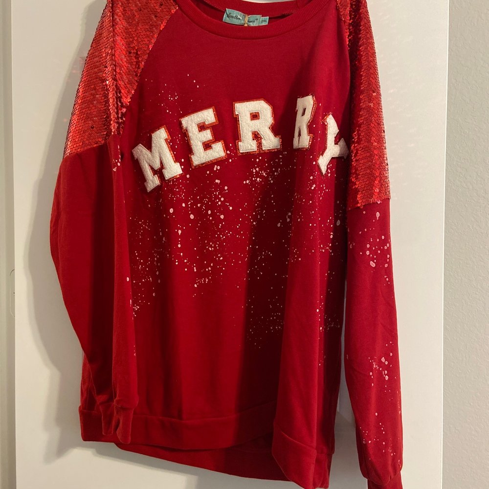 Ellis Mercantile Boutique - Holiday Sweatshirt - Women's Clothing Near Me - Tyler, Texas Ellis Mercantile Boutique - Holiday Sweatshirt - Women's Clothing Near Me - Tyler, Texas