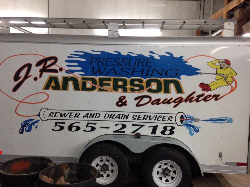 Slide of J.R. Anderson & Daughter Sewer and Drain Services