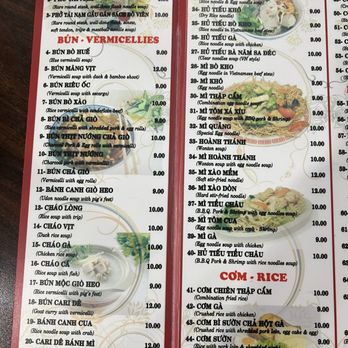 Cao Thang - Menu - Sandwiches Near Me - Houston, Texas