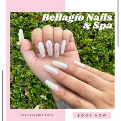 Bellagio Nails & Spa - 3D Chrome Nails for the summer!!!