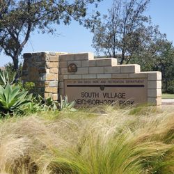 South Village Neighborhood Park - Park Entrance