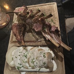 Brasa Viva - Lamb chops and potatoes