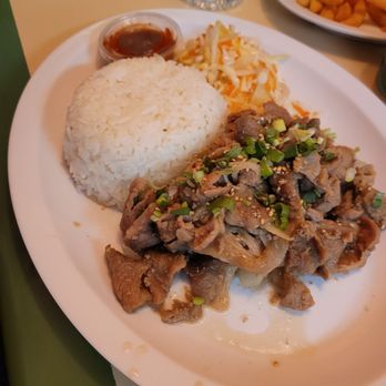 BulgogiZip - Sweet pork bulgogi with rice and a side of goguchan sauce - Barbeque Near Me - Newark, New Jersey