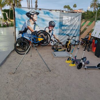 TIM Rent a Bike - Sign - Bike Rentals Near Me - La Paz, BCS