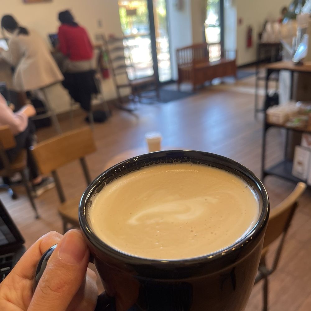 Oat milk latte Oat milk latte