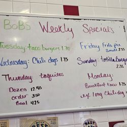 Bob's Burgers - Weekly specials