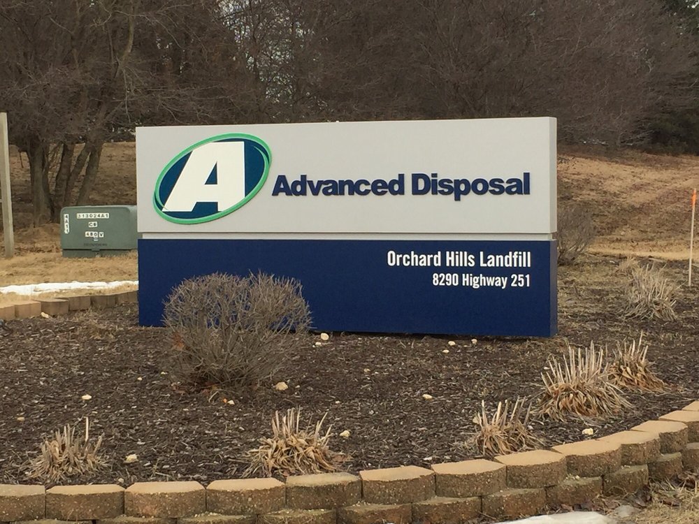 ADVANCED DISPOSAL ORCHARD HILLS LANDFILL Updated July 2025 8290 N