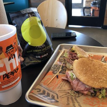 Schlotzsky's - Deluxe meal with original sandwich - Delis Near Me - Corsicana, Texas