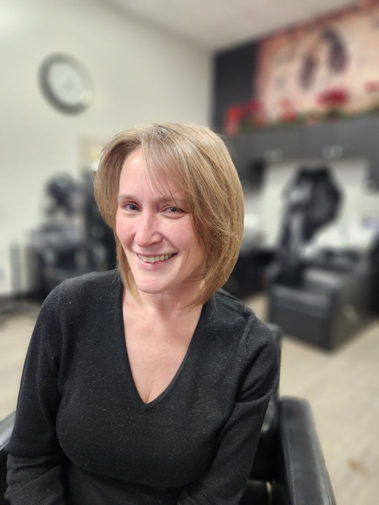 Betty Boop Hair Salon Logo